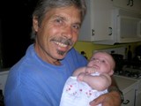 Grandpa likes to hold me